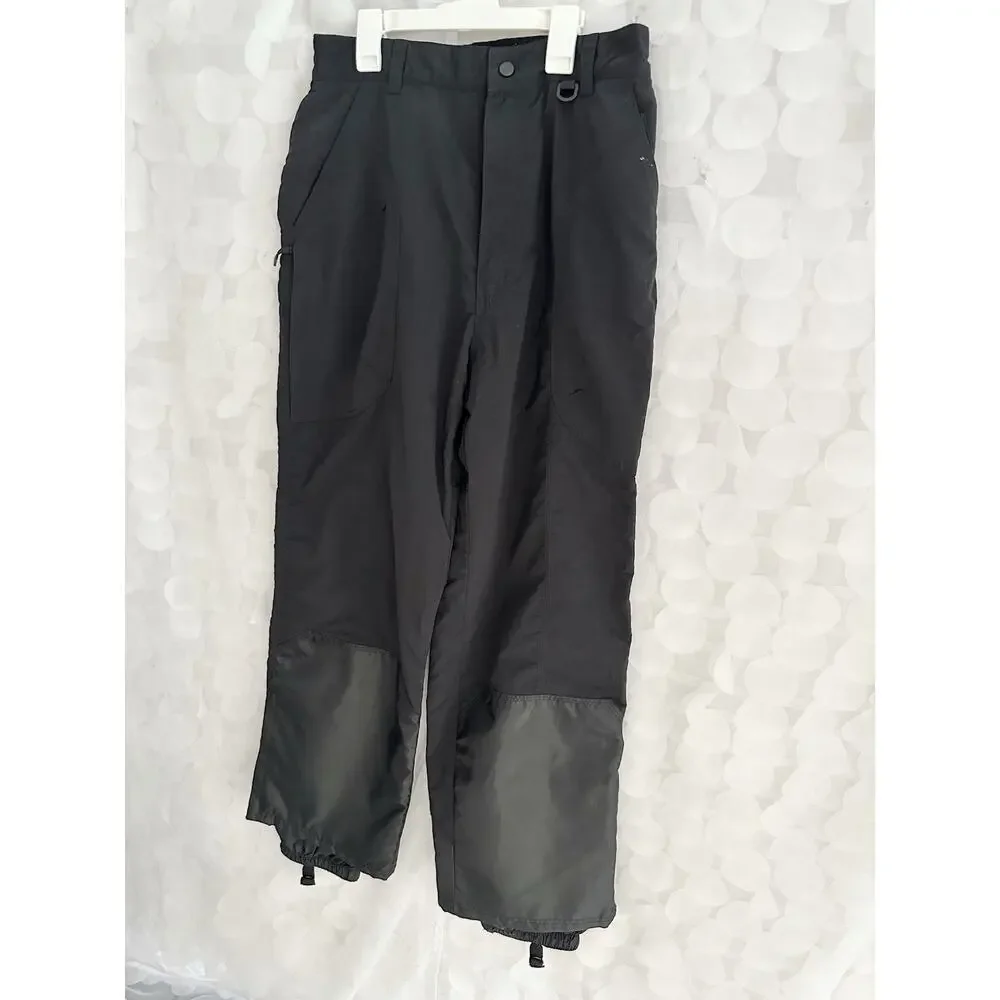VTG 90’s HEAD Men’s Large Black Nylon Ski Snowboarding Pants made In Russia